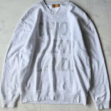 SHIPS 별주 Odub 메탈릭 로고 맨투맨 24SS 라이트 그레이