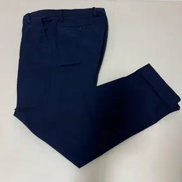 네이비 슬랙스 스트레이트 레그