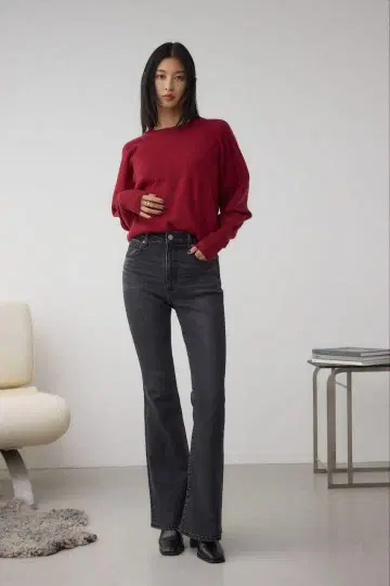 새상품급 AZUL DENIM 플레어 데님 덤 포함