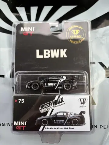 MiNiGT 75 리버티 워크 GTR LBhobby 오프닝 기념