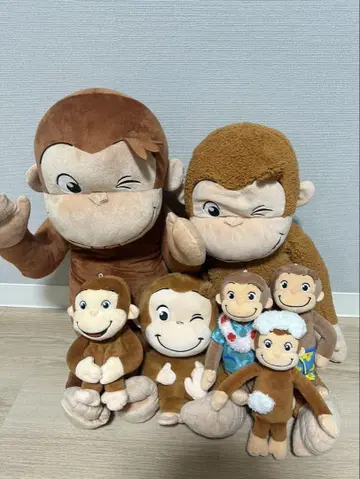 호기심 많은 조지 봉제 인형 7개 세트