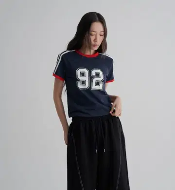8 seconds 넘버링 슬림핏 T셔츠 택 포함 미사용 새상품