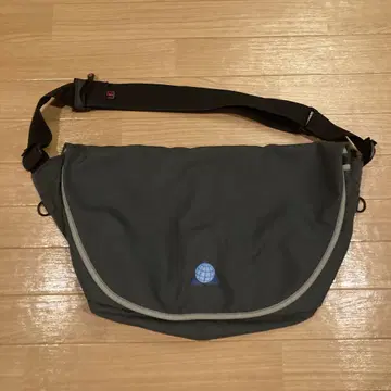 USA제 Rickshaw Bagworks 메신저 백 그레이/파랑