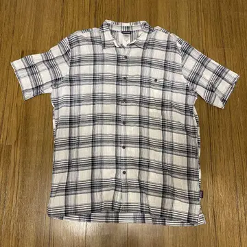 파타고니아 Patagonia 52921SP15 체크 무늬 반팔 코튼