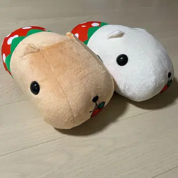 카피바라 씨 화이트 씨 봉제 인형 세트