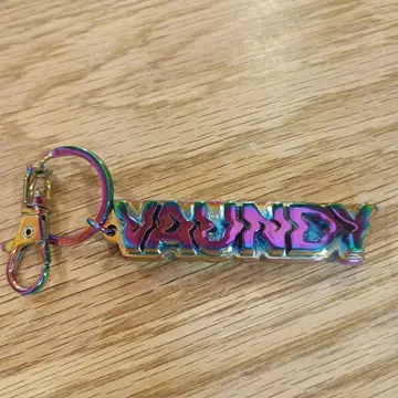 VAUNDY 메탈릭 키링