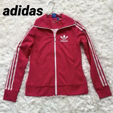 adidas 아디다스 트레포일 트랙 자켓 핑크 3선 라인