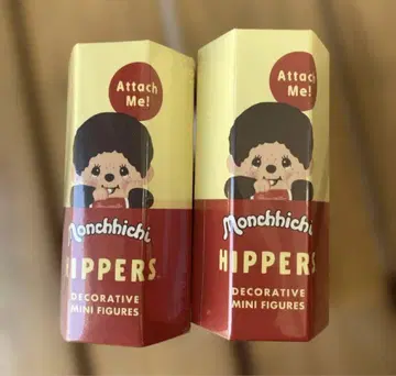 [ 미개봉 ] HIPPERS Monchhichi 히퍼스 몽치치 2개 세트
