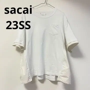 sacai 도킹 T셔츠