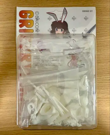 DAICONIV 오프닝 애니메이션의 여자아이 레진 키트