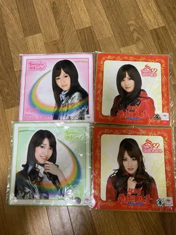 AKB48 아이돌 타월 4개 세트