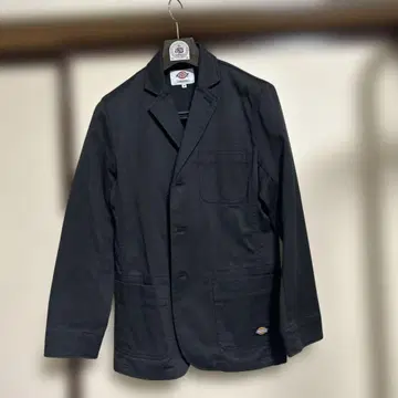 Dickies 블랙 싱글 브레스 자켓