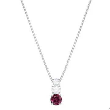 SWAROVSKI Attract Trilogy Round 목걸이