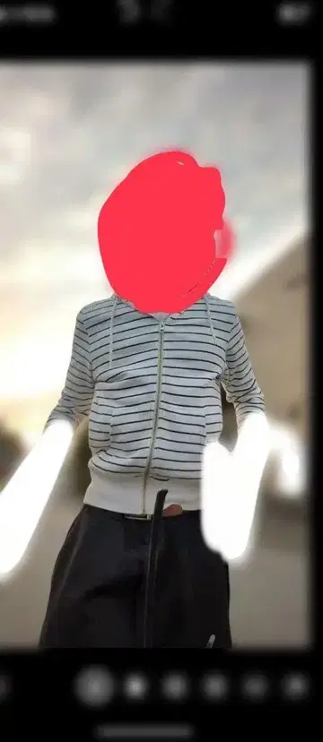 지퍼 후드티