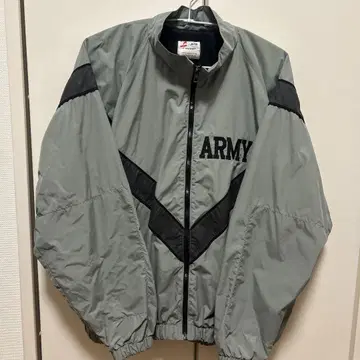 (구제 의류) ARMY 로고 나일론 자켓 L