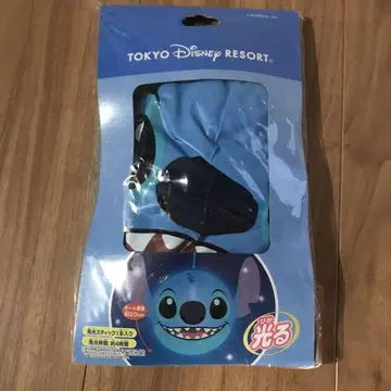 DisneyResort 빛나는 스티치 공 약 20cm