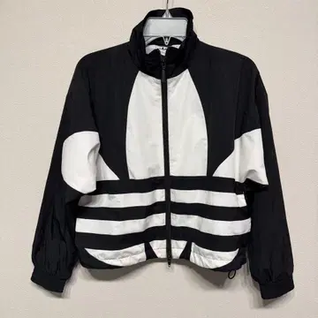 adidas originals 라지 로고 트랙 자켓 숏 기장 S