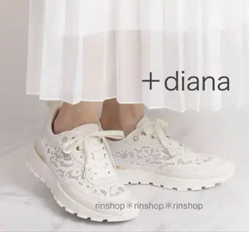 다이애나 레이스 메쉬 스니커즈 23.5cm