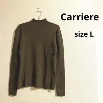 Carriere 리브 스웨터 L 사이즈