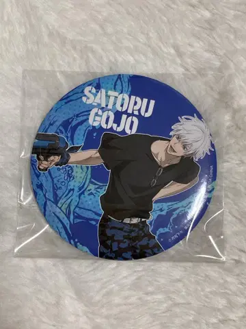 고죠 사토루 캔뱃지 세가 럭키 쿠지 K상