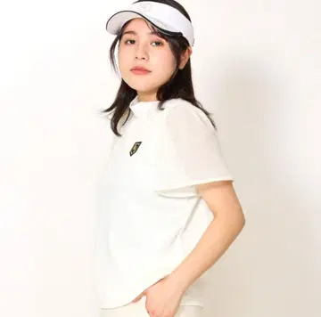 Sandie 메쉬 소매 모크넥 여성용 골프