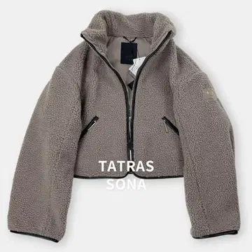 미사용 TATRAS 24AW SONA 플리스 보아 블루종 01
