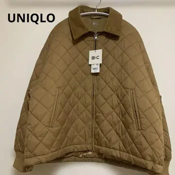 UNIQLO 새상품 웜 패디드 블루종 브라운