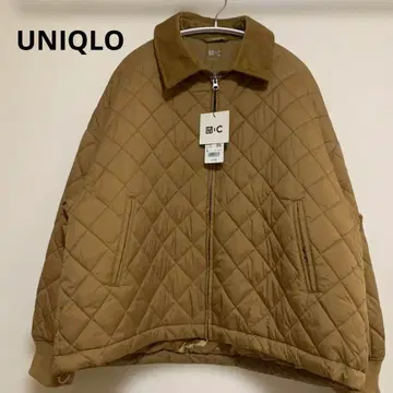 UNIQLO 새상품 웜 패디드 블루종 브라운