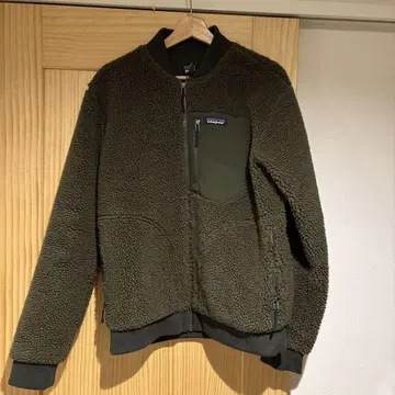 patagonia 플리스 자켓 올리브 남성용 아웃도어