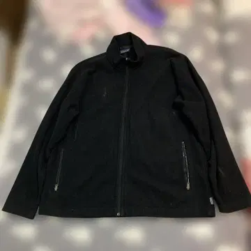 patagonia Synchilla 블랙 플리스 자켓