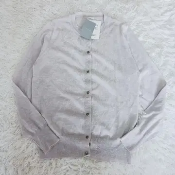 미사용 새상품 택 포함 IENA 이에나 울 버튼 가디건 아이보리