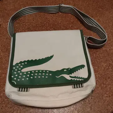 LACOSTE 크로커다일 로고 숄더백