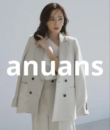 새상품급 anuans 테일러드 자켓 MEDIUM 베이지 여성용