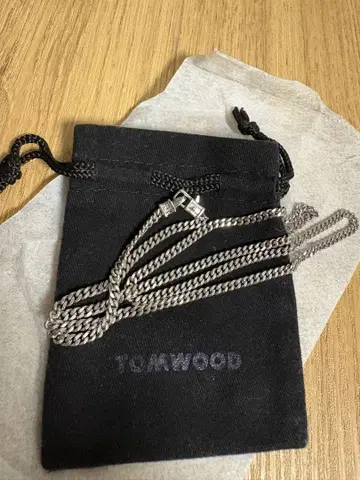 TOMWOOD 실버 체인 목걸이
