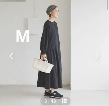 북유럽 생활 잡화점 사이드 개더의 2WAY 원피스 (이너 포함)