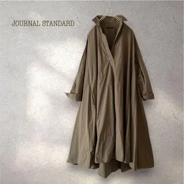 JOURNAL STANDARD 셔츠 원피스 롱 A라인 플레어