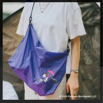 [ 미사용 ] 한큐 우메다 한정판 TO&FRO 스누피 페스티벌 숄더백