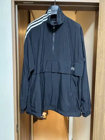 Y-3 NYL 하프 지퍼