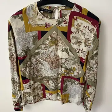 Salvatore Ferragamo 꽃무늬 긴팔 셔츠 S