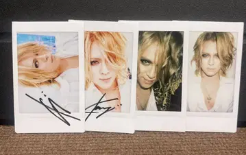 사인 포함 KAMIJO 폴라로이드 4장 세트