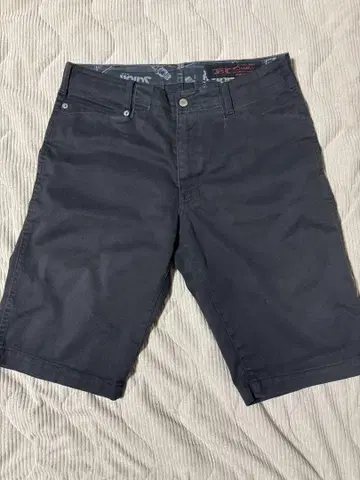 Schott 하프 팬츠 블랙