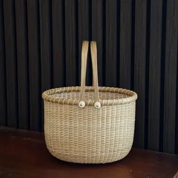 낸터킷 바스켓 오픈 바스켓 오벌
