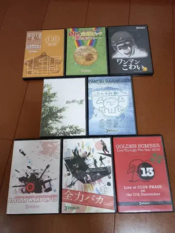 골든 폭격기 금폭 라이브 투어 DVD 세트 새상품급