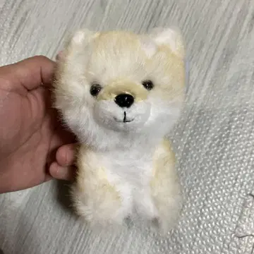 시바견 봉제 인형 키링 강아지 복슬복슬
