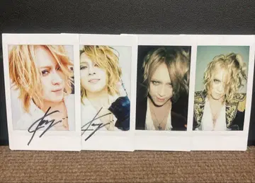 사인 포함 KAMIJO 폴라로이드 4장 세트
