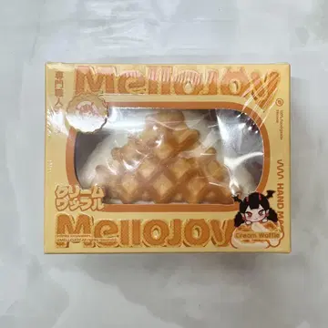 mellojoy 스퀴즈 크림 와플 세모