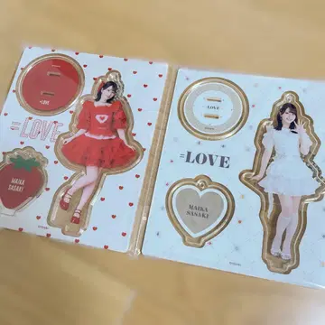 이코럽 사사키 마이카 아크릴 스탠드 보석 의상 토쿠베츄