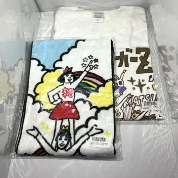 모모쿠로 복숭아에서 태어난 모모쿠로짱 T셔츠 타월 세트