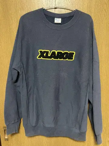XLARGE x Champion 리버스 위브 트레이닝복 M 네이비