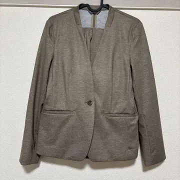 유나이티드 애로우즈 여성 수트 브라운 베이지 상하의 세트